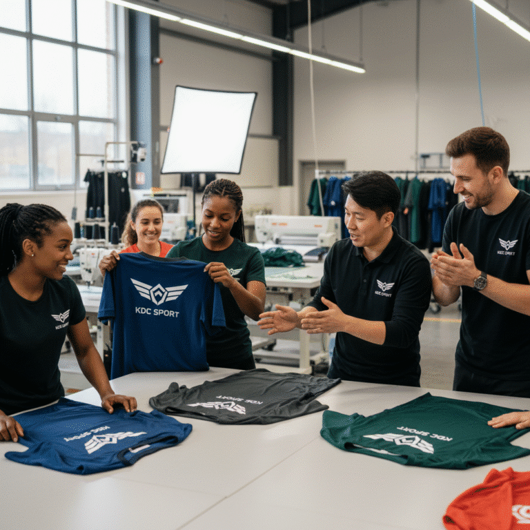 รับผลิตเสื้อพิมพ์ลาย ตราสัญลักษณ์ จังหวัดสมุทรสาคร ผลิตโดย KDC SPORT
