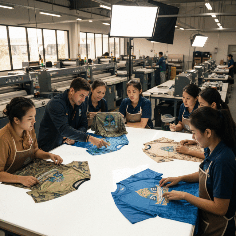 รับผลิตเสื้อพิมพ์ลาย ตราสัญลักษณ์ จังหวัดสระแก้ว ผลิตโดย KDC SPORT