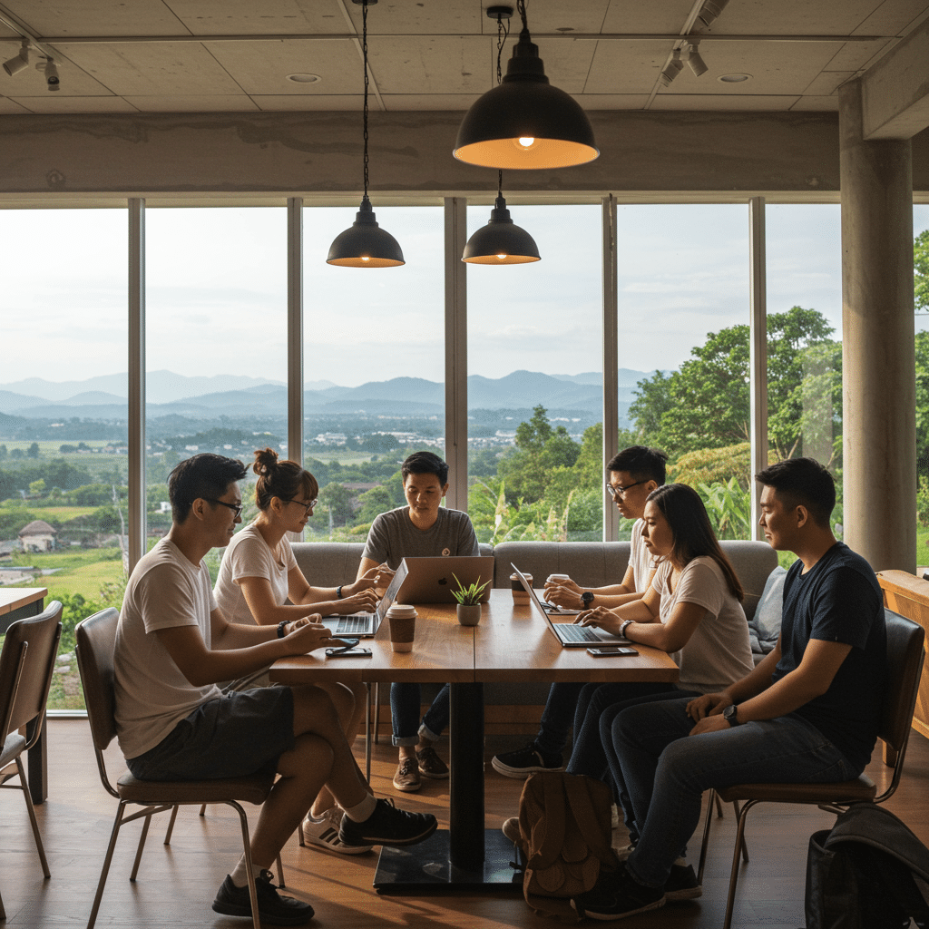 หนีไป Workation! 5 จังหวัดน่าทำงานปลายปี บรรยากาศดีเว่อร์ - workation-destinations-thailand-2025