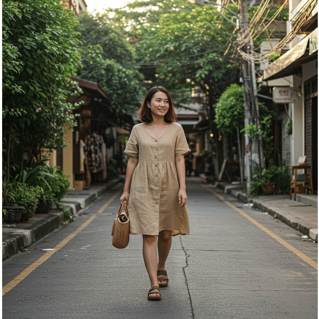 เทรนด์แฟชั่นยั่งยืน 2569: สวยรักษ์โลก เริ่มต้นง่ายๆ - sustainable-fashion-thailand-2026