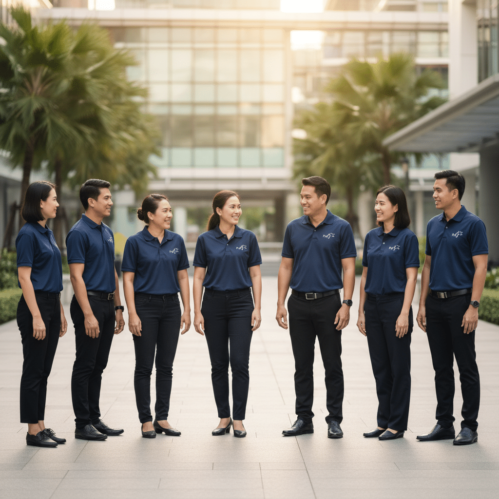 รับผลิตเสื้อพิมพ์ลาย ตราสัญลักษณ์ จังหวัดสุราษฎร์ธานี ผลิตโดย KDC SPORT - custom-shirts-surat-thani-logo