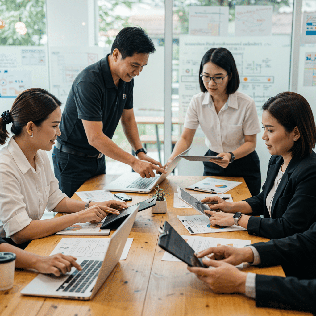 AI ช่วยค้าขาย! SME ไทยใช้ AI ผู้ช่วย ลดต้นทุน เพิ่มยอดขาย - thai-sme-ai-assistant-2026