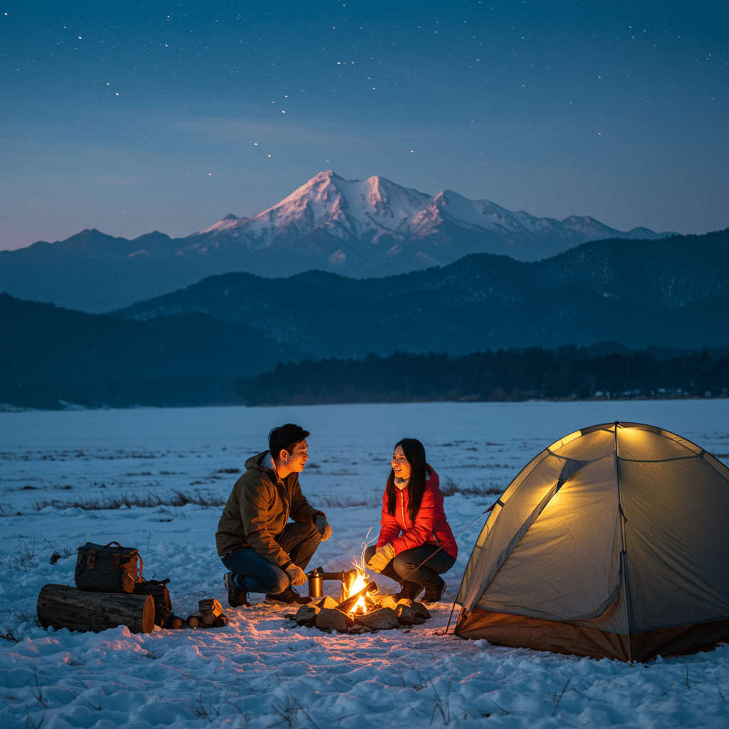 เปิดวาร์ปลานกางเต็นท์วิวหลักล้าน หน้าหนาว 2568 - winter-campsites-thailand-2025