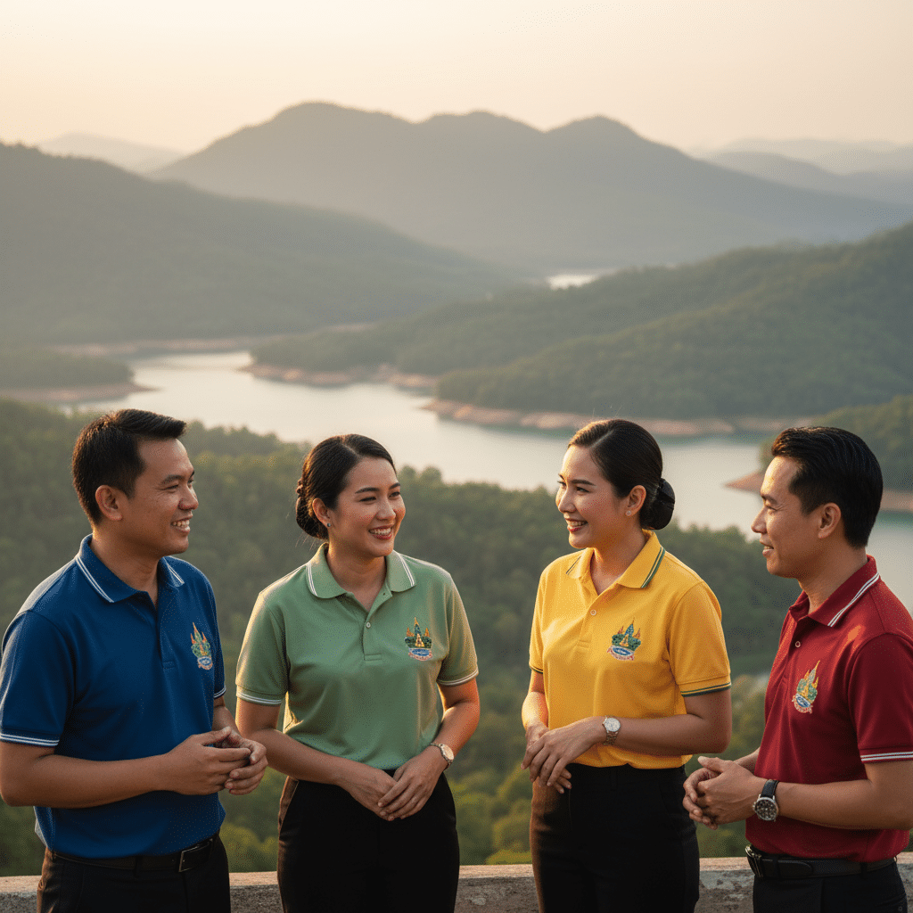 รับผลิตเสื้อพิมพ์ลาย ตราสัญลักษณ์ จังหวัดอุตรดิตถ์ ผลิตโดย KDC SPORT - custom-shirts-uttaradit-logo