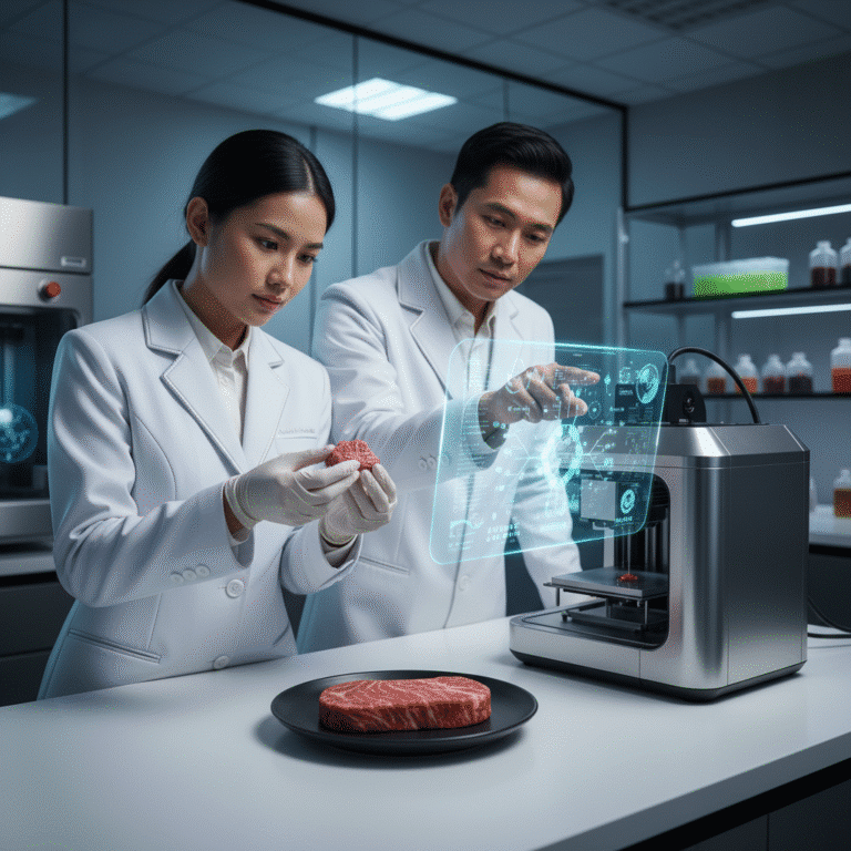 เนื้อจากพืชฝีมือ AI ไทย ล้มยักษ์? อนาคตวงการอาหาร