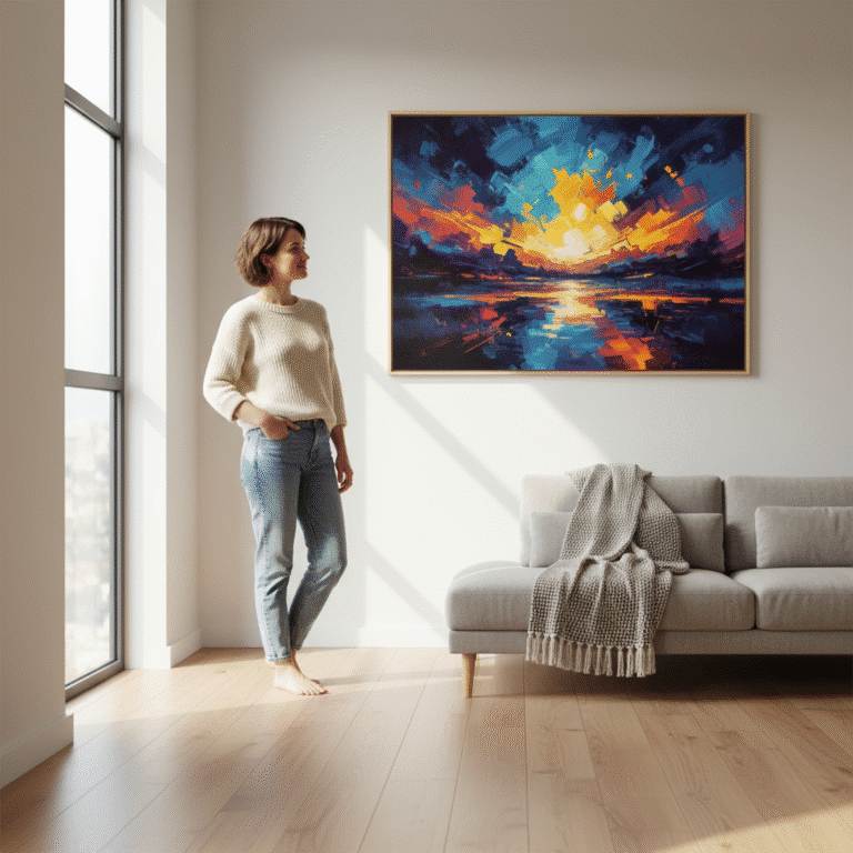 บ้านไม่ซ้ำใคร! เทรนด์สั่งพิมพ์ ‘ศิลปะ AI’ แต่งบ้าน