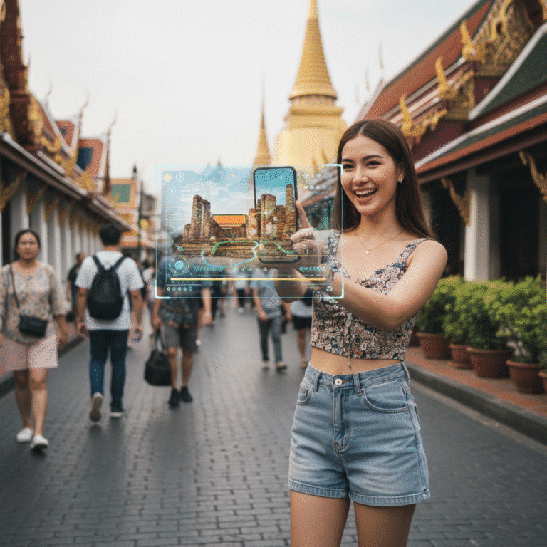 เที่ยวไทย 2.0: เล่นเกม AR สำรวจเมืองเก่าผ่านมือถือ