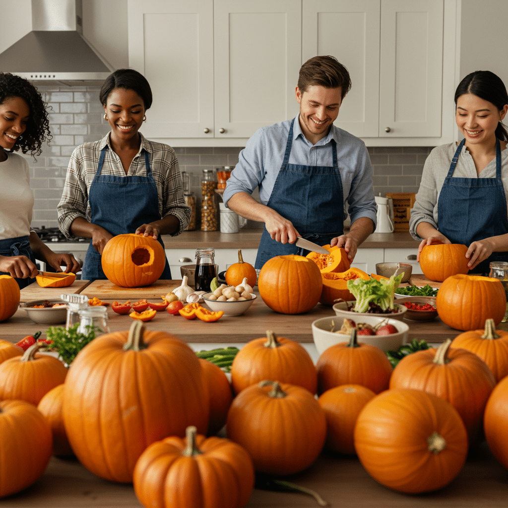 ฟักทองฮาโลวีนเหลือ? 5 เมนูเด็ดทำง่าย ไม่ต้องทิ้ง - leftover-halloween-pumpkin-recipes