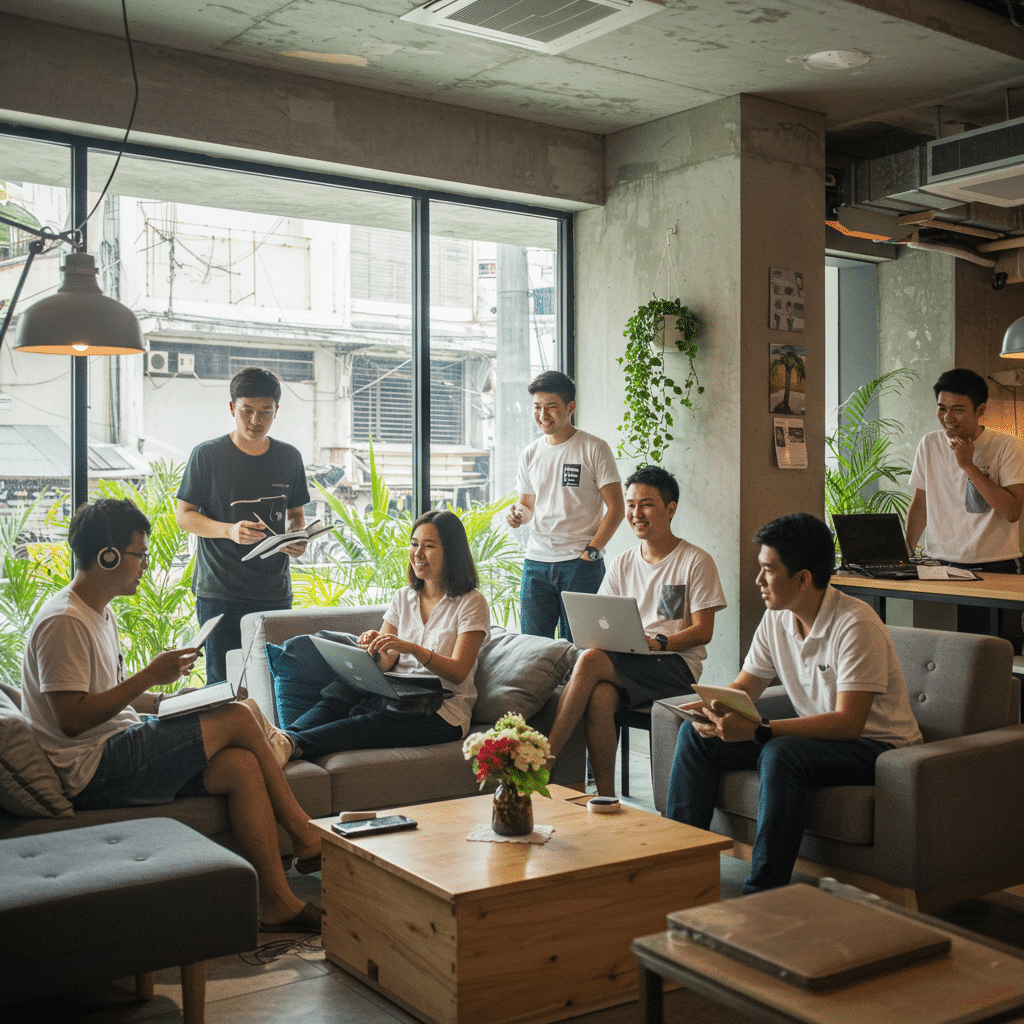 เที่ยวไป ทำงานไป: Co-living เทรนด์ใหม่ พิกัดน่าอยู่ทั่วไทย - coliving-workation-thailand-trend