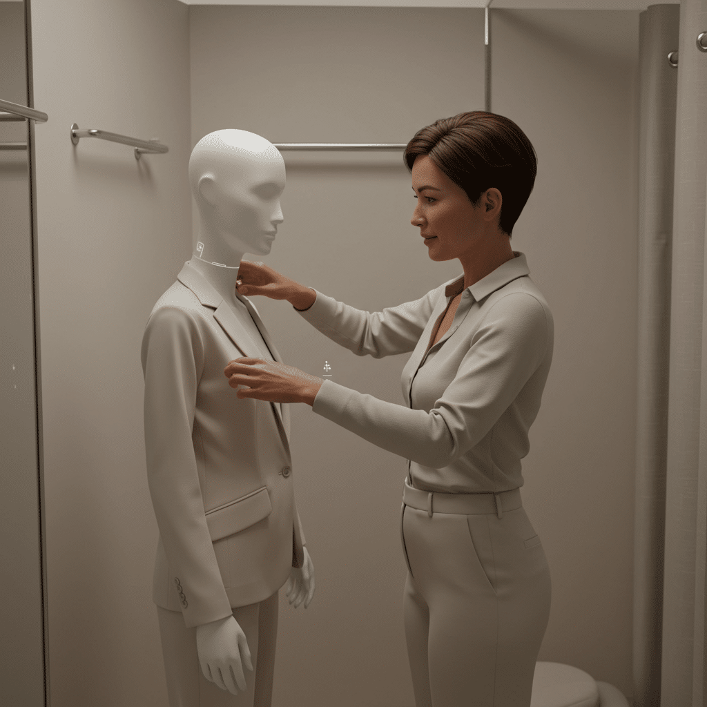 ห้องลองเสื้อเสมือนจริง: AI ลดขยะแฟชั่นล้นโลก? - ai-virtual-fitting-room-fashion