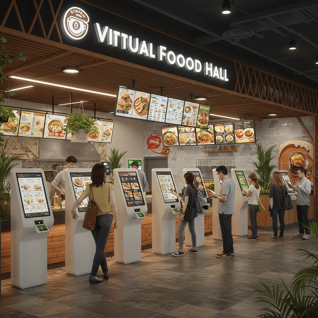 Virtual Food Hall: สั่ง 10 ร้านดัง จ่ายเงินครั้งเดียว - virtual-food-hall-bangkok-trend
