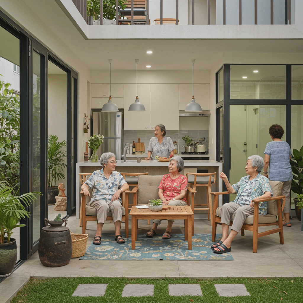 อยู่แบบไหนวัยเกษียณ? เจาะลึกเทรนด์ Cohousing วัยเก๋า - senior-cohousing-thailand-trend