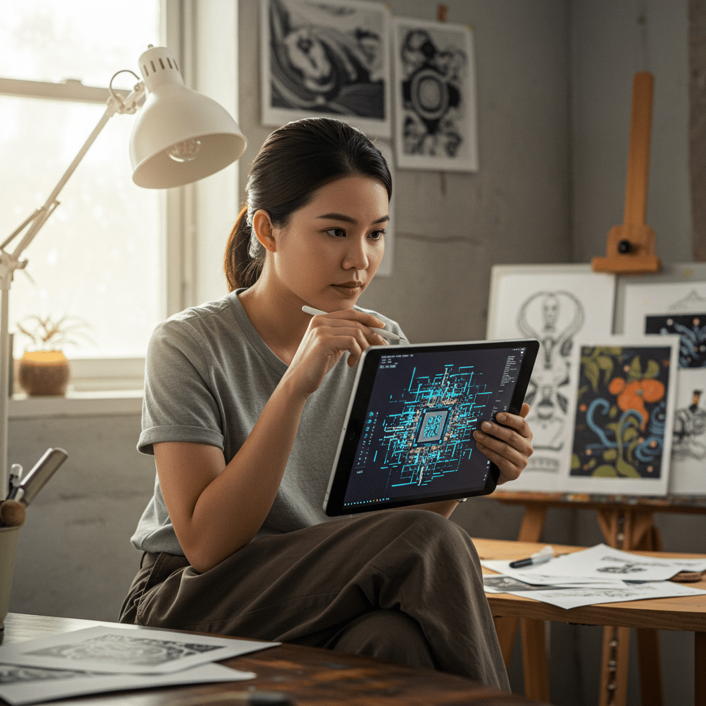 'นักพรอมต์ศิลป์' อาชีพใหม่? เมื่อ AI วาดฝันแทนพู่กัน - ai-prompt-artist-future-career