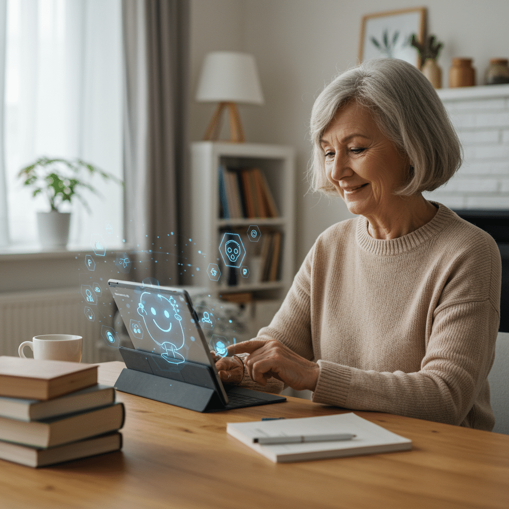 สูงวัยใจสู้! AI ติวเตอร์ส่วนตัว เทรนด์เรียนรู้ตลอดชีวิต - ai-tutor-lifelong-learning-seniors