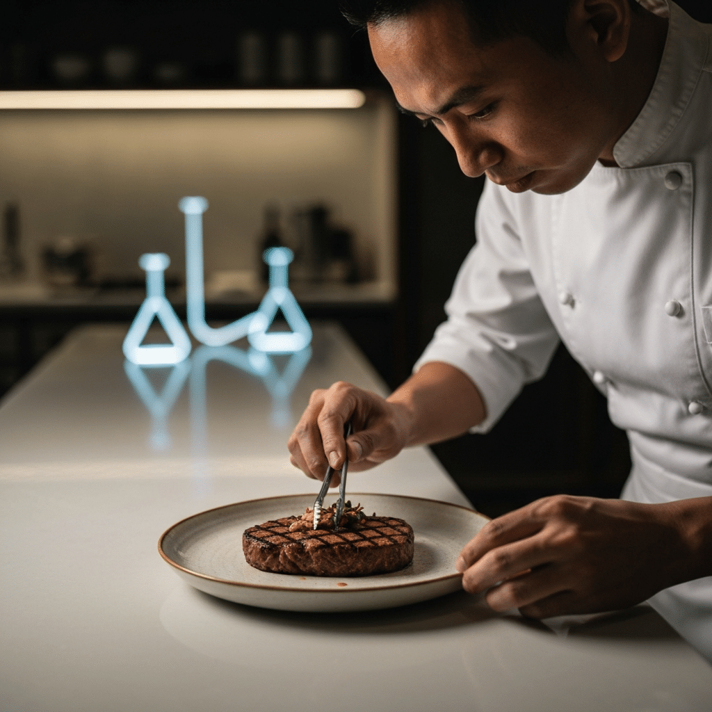 เนื้อจากพืชฝีมือ AI ไทย ล้มยักษ์? อนาคตวงการอาหาร - ai-plant-based-meat-thai-startup