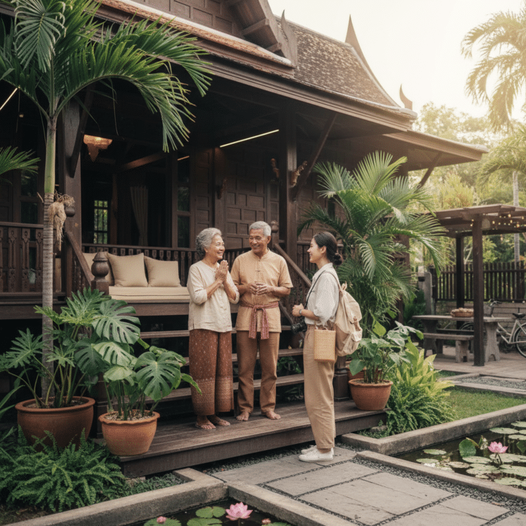 เกษียณโฮมสเตย์: เปลี่ยนบ้านเก่าให้เป็นเงินบำนาญยุคใหม่