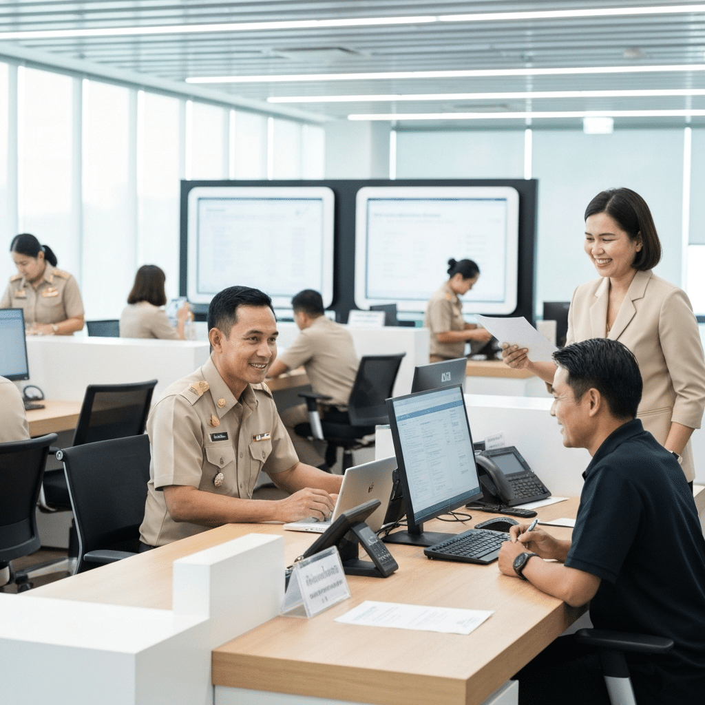 AI ตรวจภาษี 2568: สรรพากรใช้จริง คืนไวแค่ไหน? - ai-tax-refund-2025-thailand