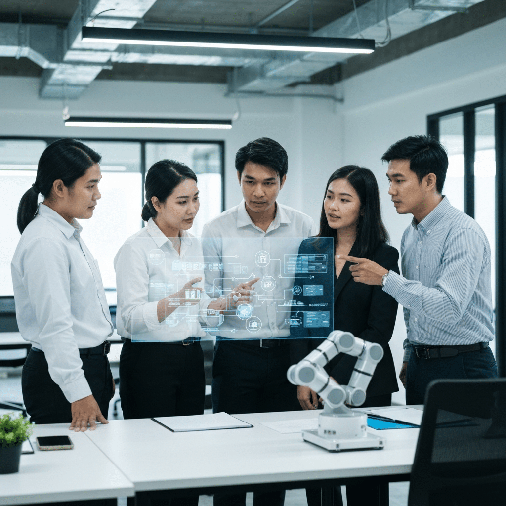 SME ต้องรอด! 'แรงงานดิจิทัล' ทางออกสู้ค่าแรงปี 69 - sme-digital-workforce-2026