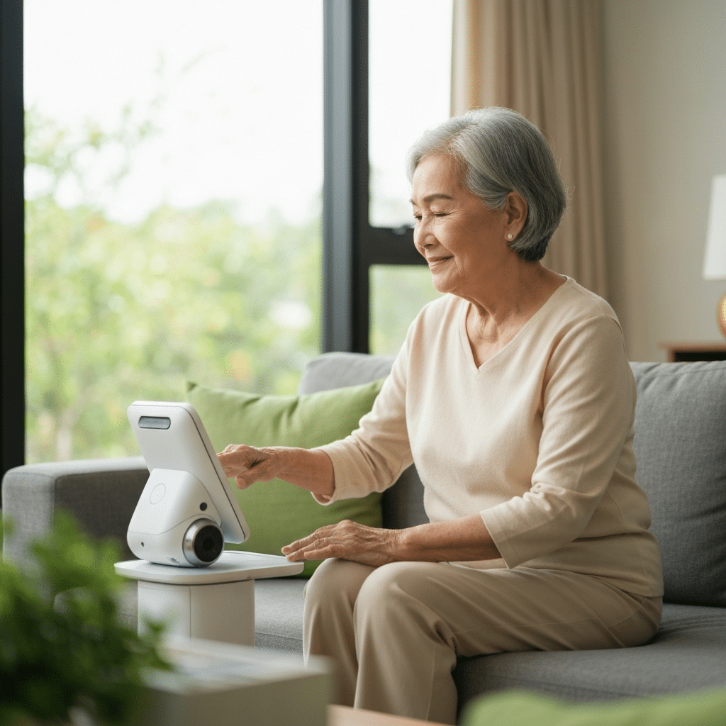 AI อัจฉริยะ: ผู้ช่วยดูแลผู้สูงอายุยุคใหม่ หายห่วง - ai-elderly-care-thailand-2026