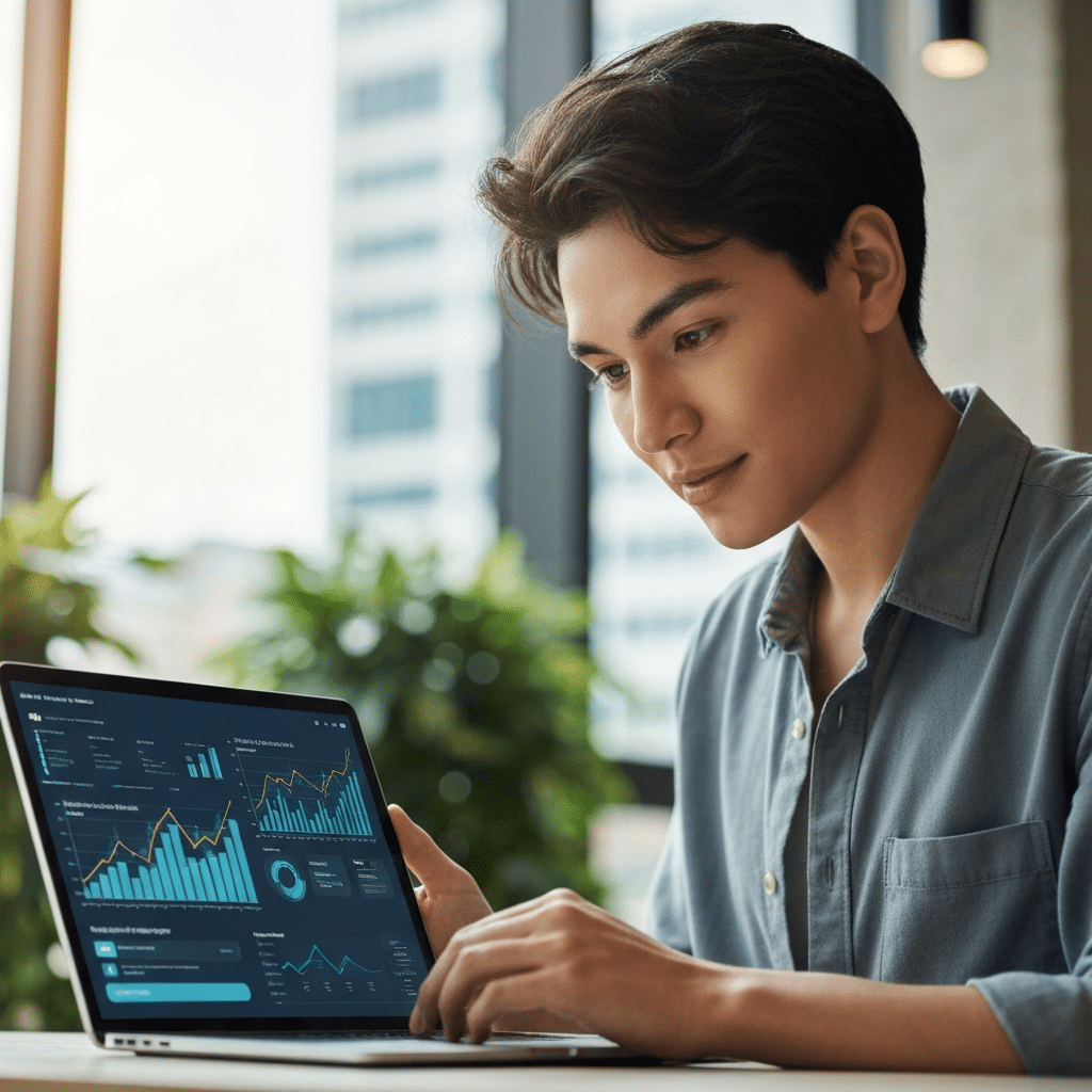 AI จัดพอร์ตให้ปัง รับปี 2026 วัยรุ่นก็รวยได้ - ai-financial-advisor-trend-2026