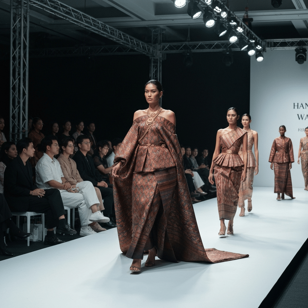 AI วาดลายผ้าไหม: มิติใหม่ศิลปะไทยบนแคทวอล์ค 2026 - ai-transforms-thai-silk-art