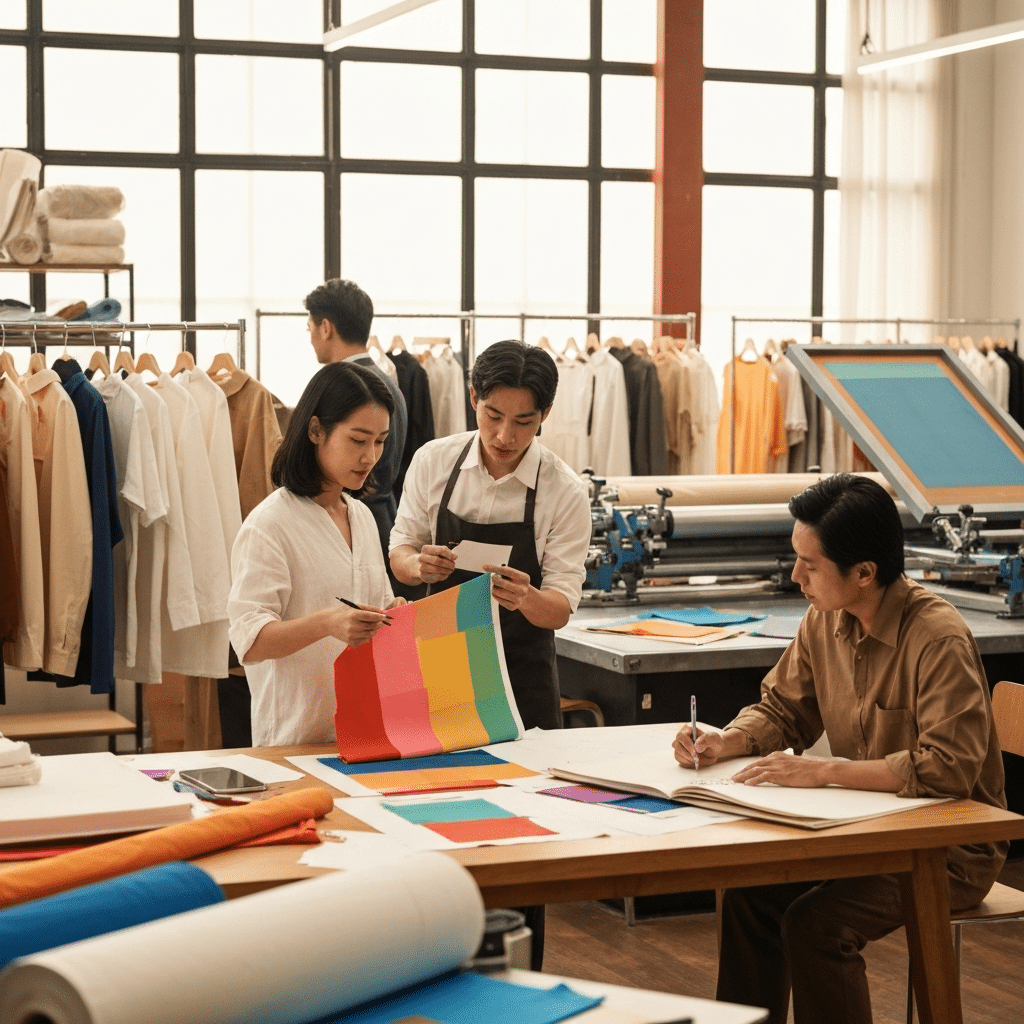 เทรนด์สี 2026 เขย่าวงการแฟชั่นและงานสกรีน - color-trends-2026-fashion-screenprinting