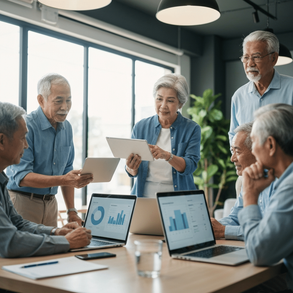 'เงินบำนาญดิจิทัล' รับสังคมสูงวัย เริ่มลงทุนอย่างไร? - digital-pension-thai-aging-society