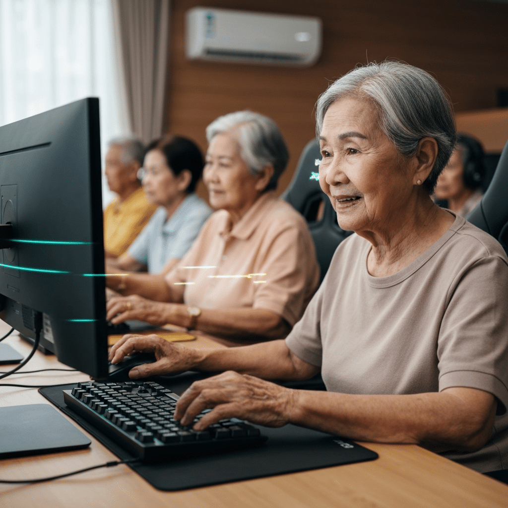 เกมเมอร์สูงวัย เทรนด์ E-Sports ใหม่ครองตลาดไทย 2026 - senior-esports-market-thailand-2026