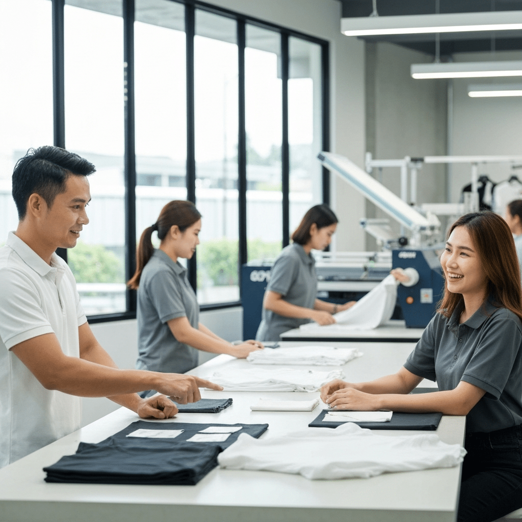 ร้านเสื้อผ้าพิมพ์ลายในขอนแก่น KDC Sport - kdc-sport-khon-kaen-printing