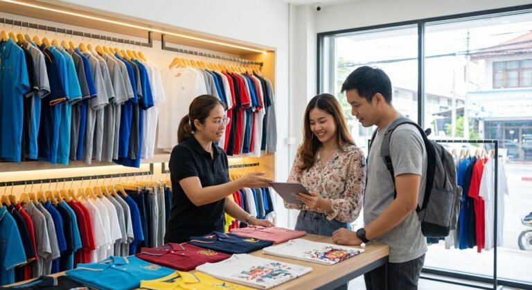 ร้านเสื้อผ้าพิมพ์ลายในขอนแก่น KDC Sport