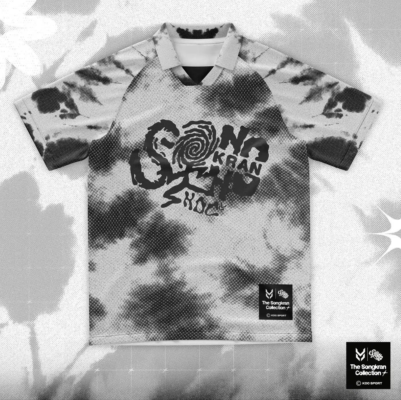 เสื้อยืดพิมพ์ลายไทดายซับลิเมชันเต็มตัว KDC SPORT