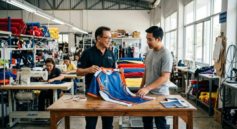 ขั้นต่ำสั่งทำเสื้อกีฬา เริ่มต้นกี่ตัวและราคาเท่าไหร่?