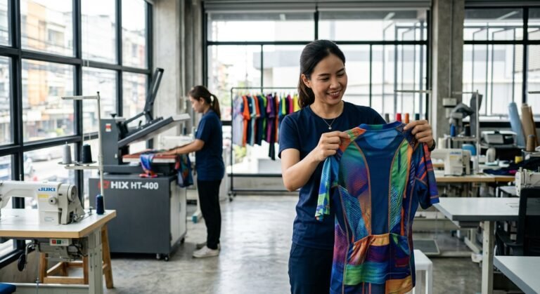 เสื้อกีฬา ใส่ชื่อหลังเสื้อ