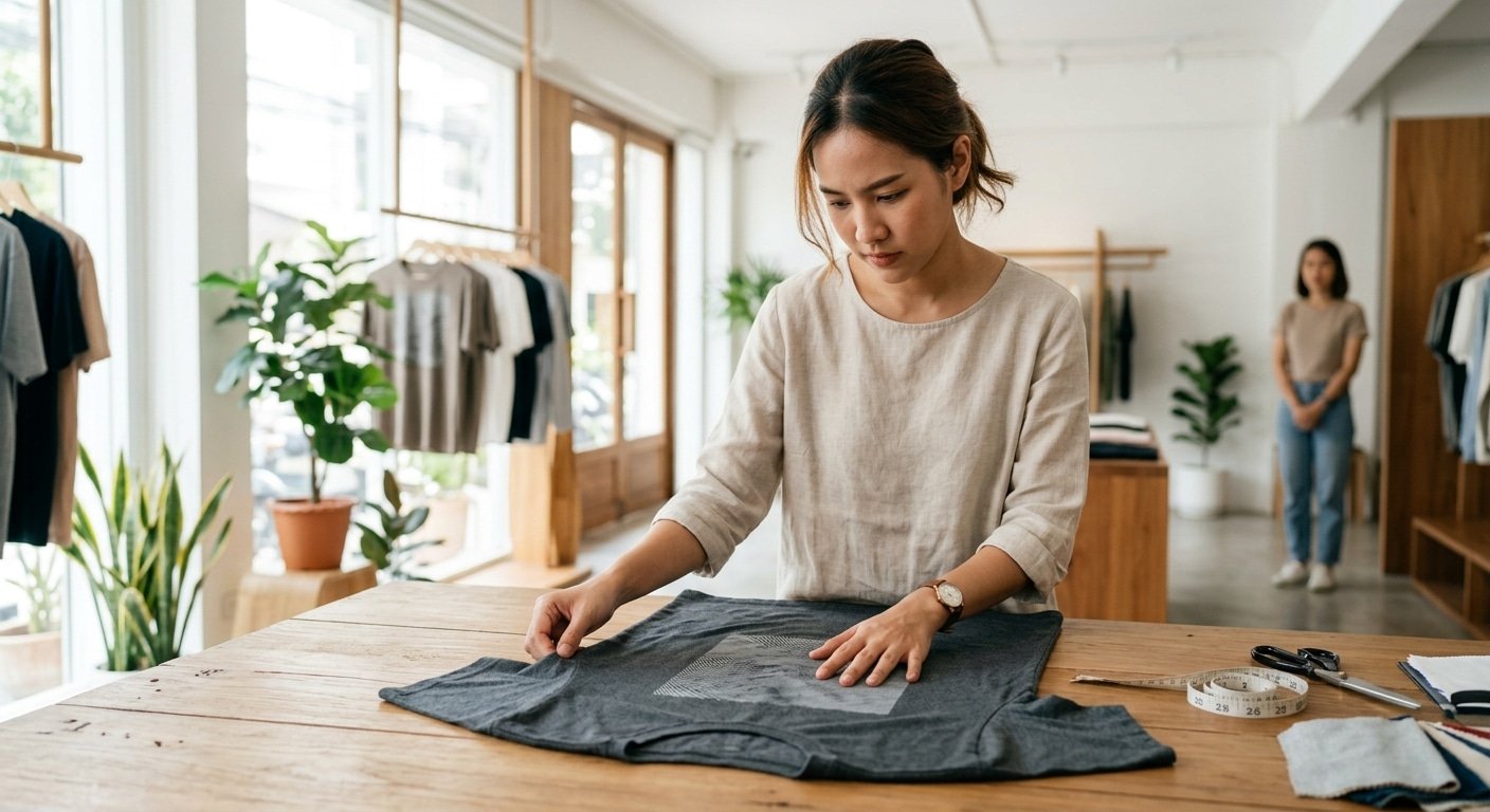 วิธีตรวจรับเสื้อก่อนจ่ายเงิน: 5 จุดต้องเช็กให้ดี - shirt-inspection-checklist