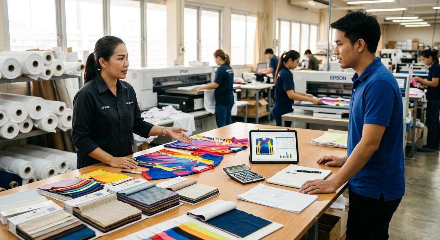 ราคาผลิตเสื้อซับลิเมชัน เท่าไหร่? ปัจจัยที่ต้องรู้ - sublimation-shirt-production-cost
