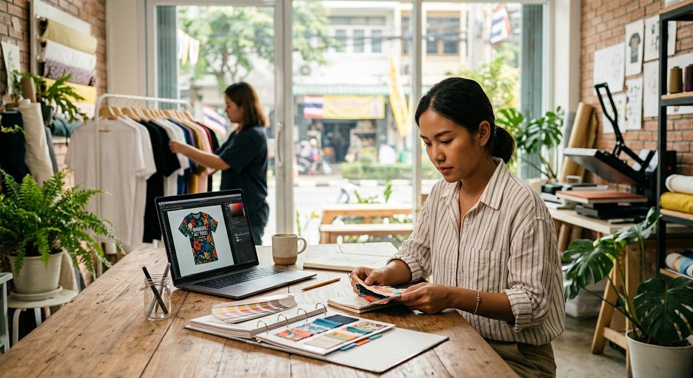 ขั้นตอนสั่งทำเสื้อพิมพ์ลาย: คู่มือฉบับสมบูรณ์ - how-to-order-custom-printed-shirt