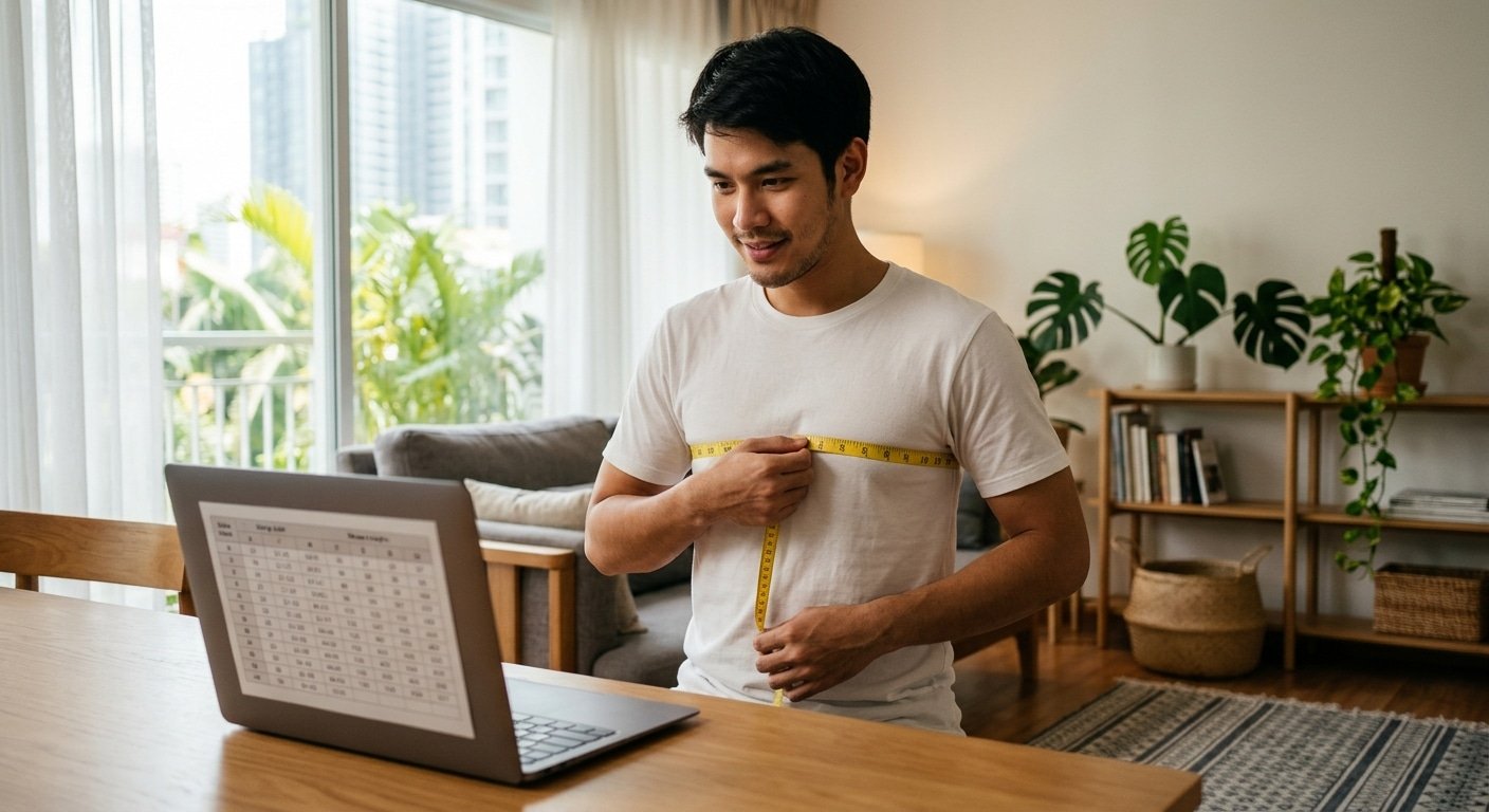 วิธีวัดตัวสั่งทำเสื้อให้เป๊ะ: ได้ไซส์ที่ใช่ ไม่ต้องแก้ - shirt-measurement-guide
